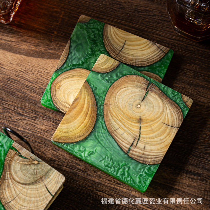 Taca do herbaty Zen Ink-Art Dr – Resin Art Wooden Tray recenzja i cena