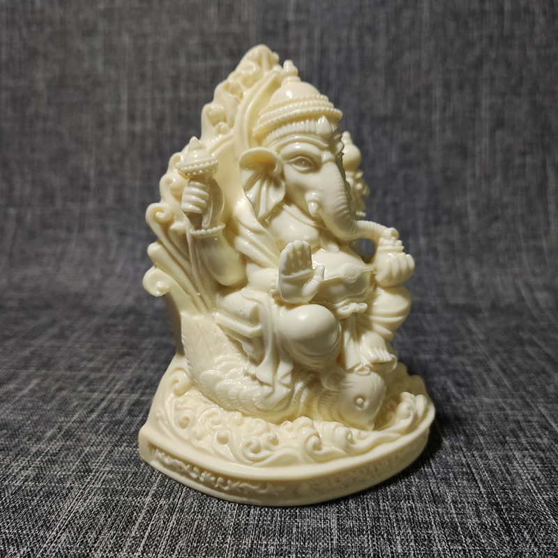 Figurka Ganesha z motywem słon – Resin Art India recenzja i cena